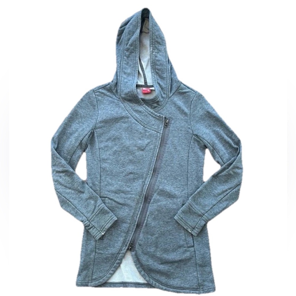 Puma Women’s Asymmetrical Zippered Hoodie.